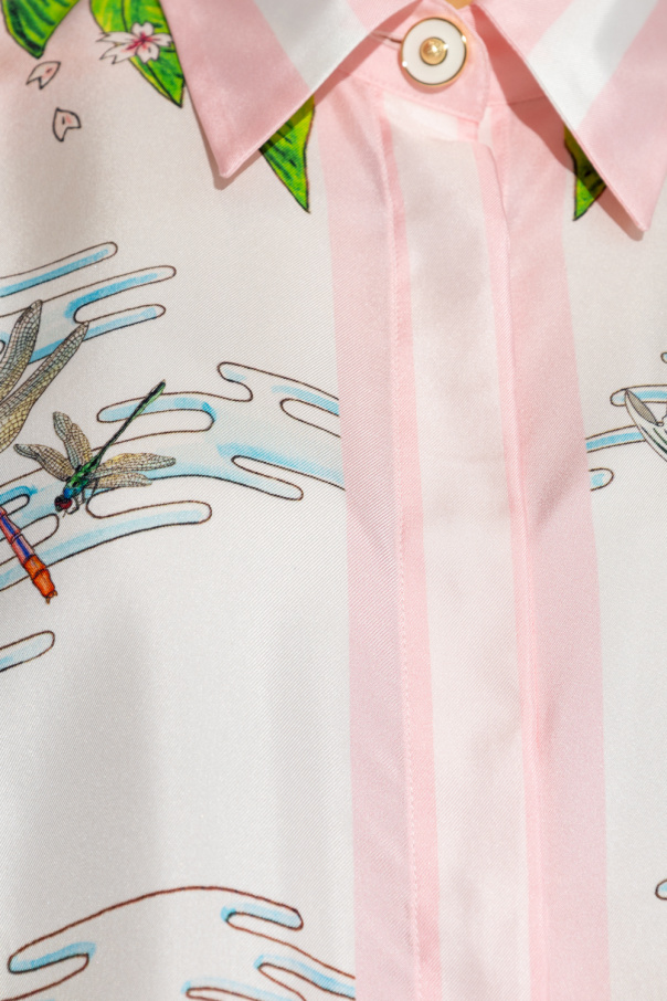 isla shirt dress | Silk shirt Casablanca